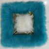 European Style Long Plush Cushion Cover for Home Furnishing