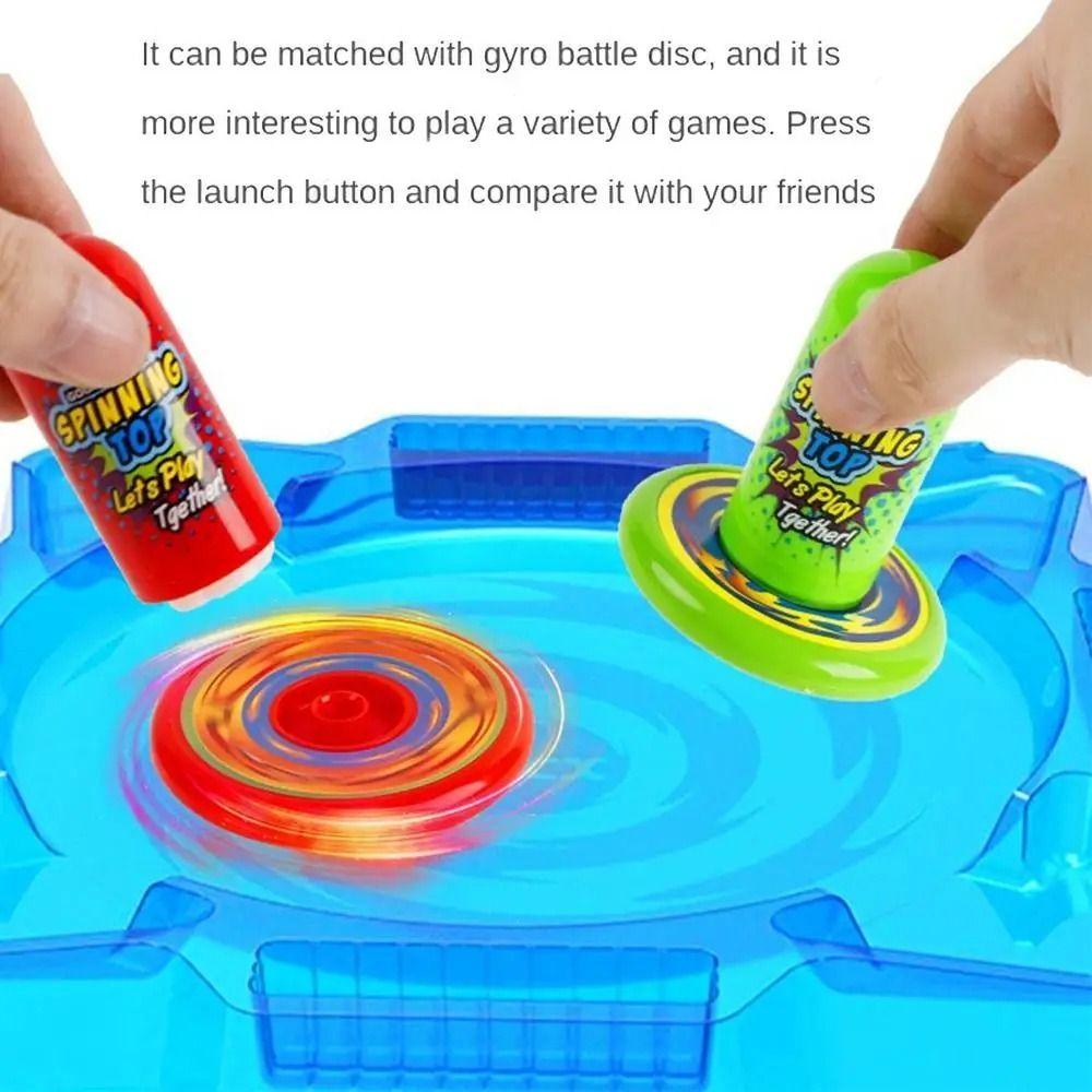 Gyro Folding Flying Stacking Gyroscopes Interesting Launcher Gyroscope Set Kids Toy