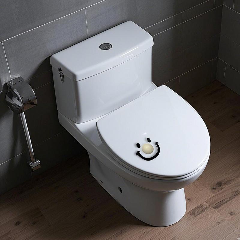 New Bathroom Toilet Lid Creative Smiling Household Toilet Handle Anti Dirty Lid Lifting Device For Avoid Touching Home Decor