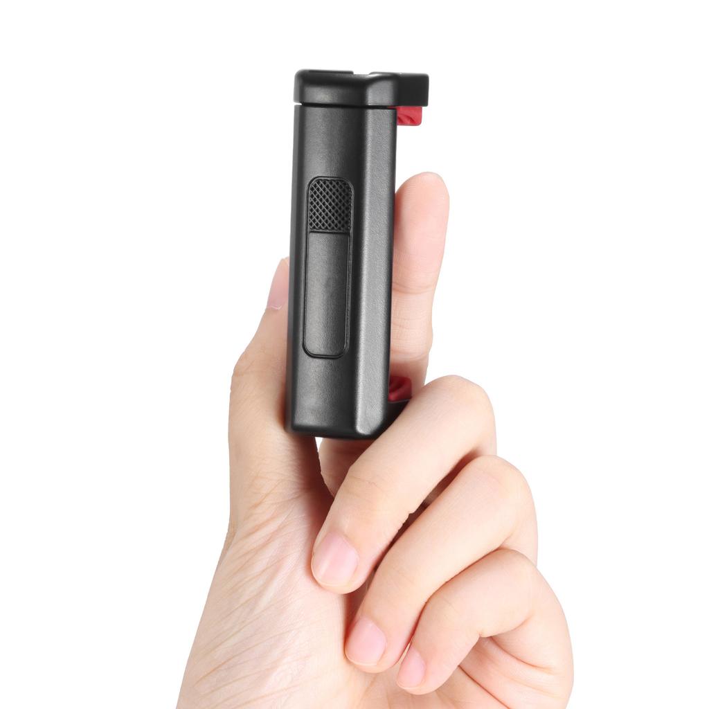 Mini Vlog Live Streaming Smartphone Clip Adjustable Phone Holder with Cold Shoe Mount 1 4 Inch Screw Hole for 55 90mm