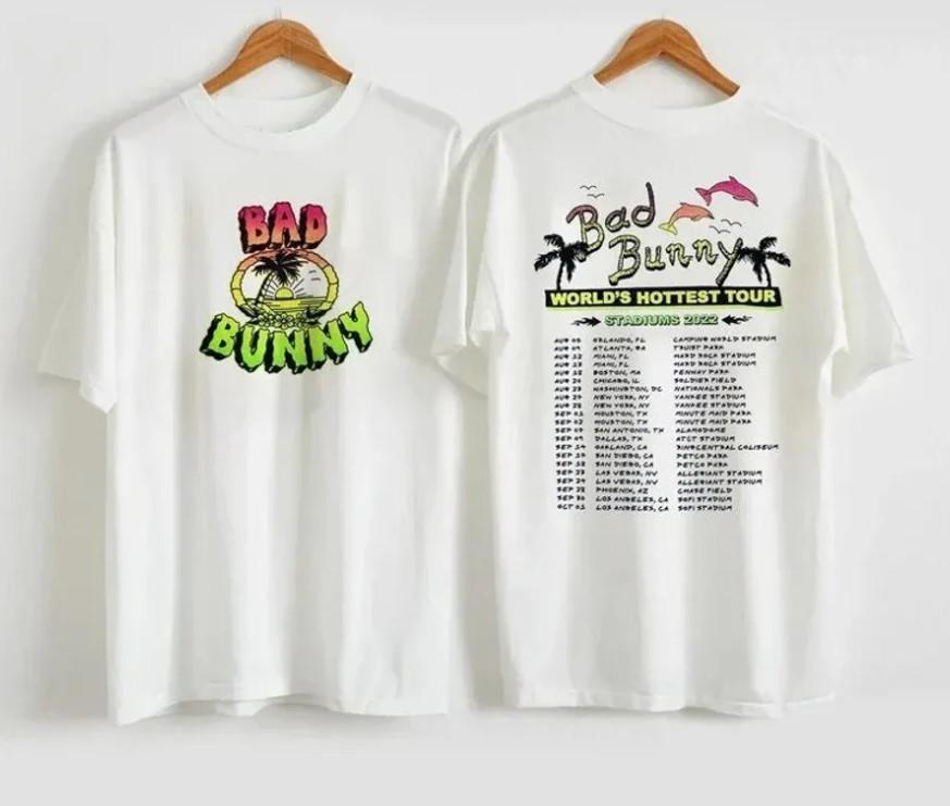 Bad Bunny Un Verano Sin Ti Shirt Double sided shirtT-Shirt shirt XXXXL