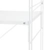 MUJI Height Adjustment Brackets for Steel Unit Light Width 410 X Depth 11 X Height Set of Wall Bookshelf Shelves, Gray, 115mm, 4, KEB94A9S, Shelf,