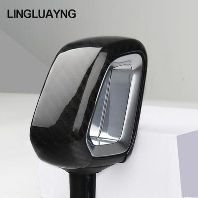 Car Accessories For Volvo XC60 XC90 XC40 S60 V60 S90 V90 C40 Central Control Gear Head Carbon Fiber Gear Cover Sleeve