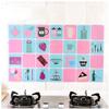 Kitchen Oil Stickers Self-adhesive High Temperature Oil Stickers Home Stove Ceramic Tile Wall Stickers Anti-oil Tools Accessory