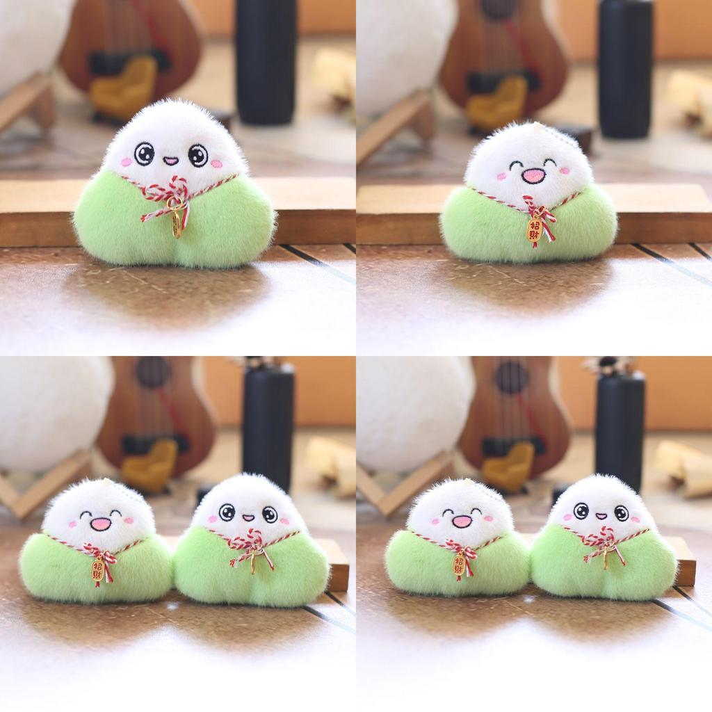 Boat Dragon Festival Zongzi Plush Keychain Backpack Pendant Gift Kids For