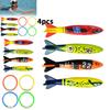 Schwimmende Ringe Torpedos Wasserspielzeug-Set für Kinderpoolaktivitäten