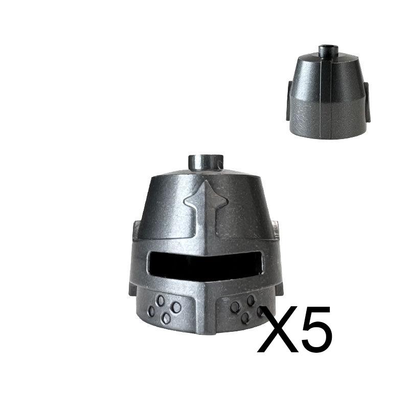 MOC Bausteine Mittelalter Ritter Soldat Actionfiguren Waffen Zubehör Schwert Speer Umhang Weste Helm Rüstung Geschenk Spielzeug Stein