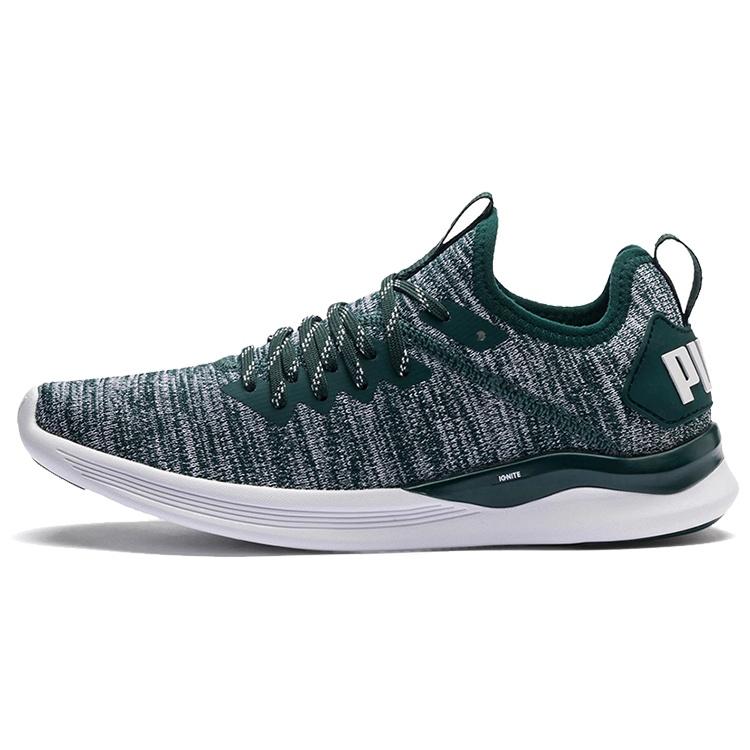 (WMNS) PUMA Ignite Flash Evoknit Gray Green White Women s 190511-16 EU 36