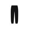 New FILA Knitted Sweatpants Women's Jet Black F11W147609FBK