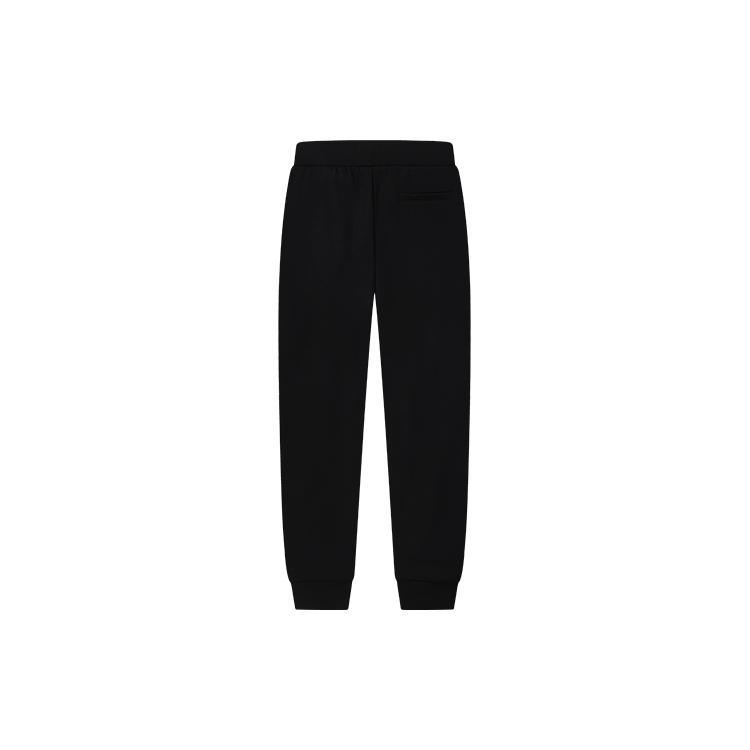 New FILA Knitted Sweatpants Women's Jet Black F11W147609FBK