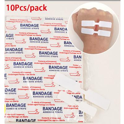 No-Seam Needle Band-Aid Outdoor Quick Wound Suture Sticker Pull-Free Seam Tape Reduction Post