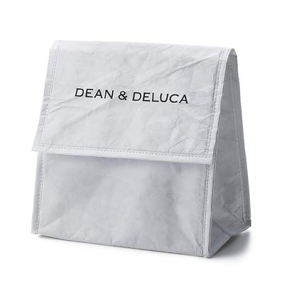 DEAN DELUCA Lunch 20 X 20 X 13 Cm & Bag, White, Insulated, Foldable, Compact,
