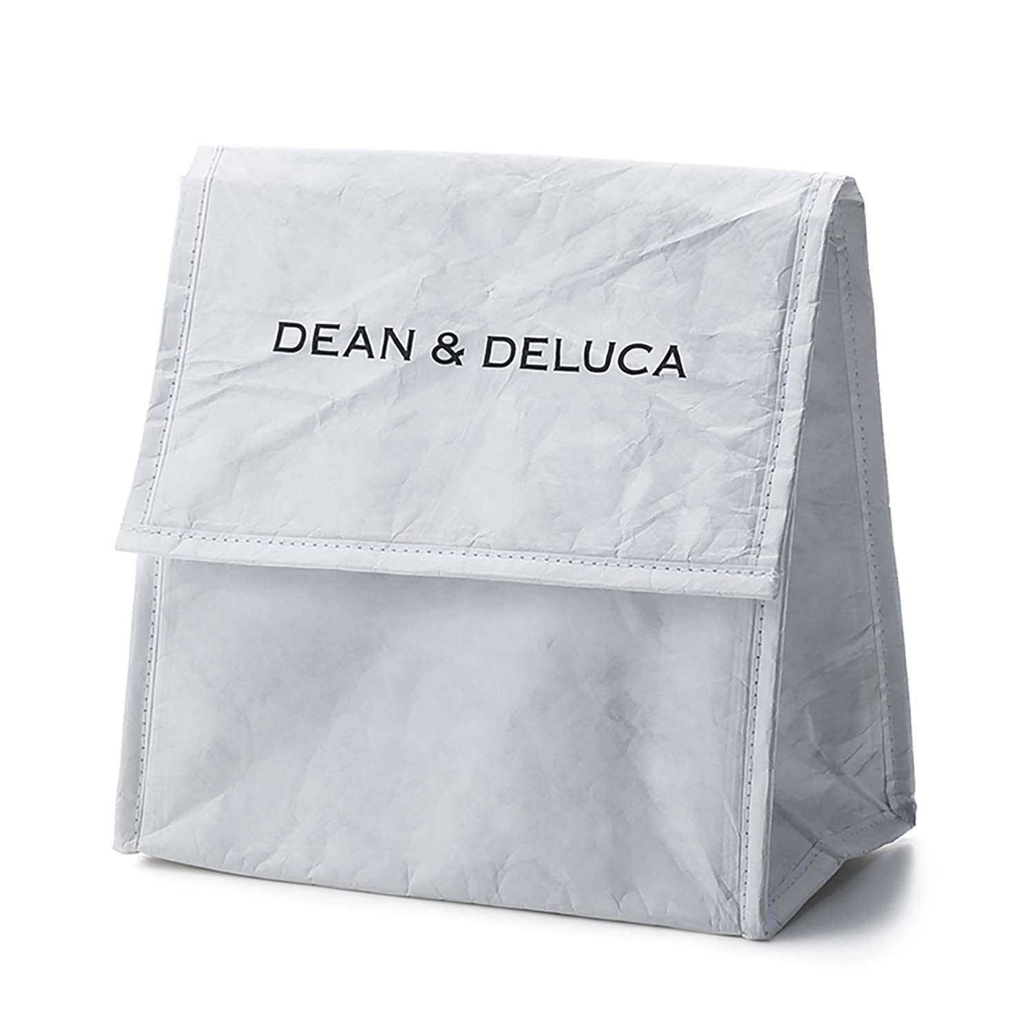 

DEAN & DELUCA Lunch Bag, White, Insulated, Foldable, Compact, 20 x 20 x 13 cm