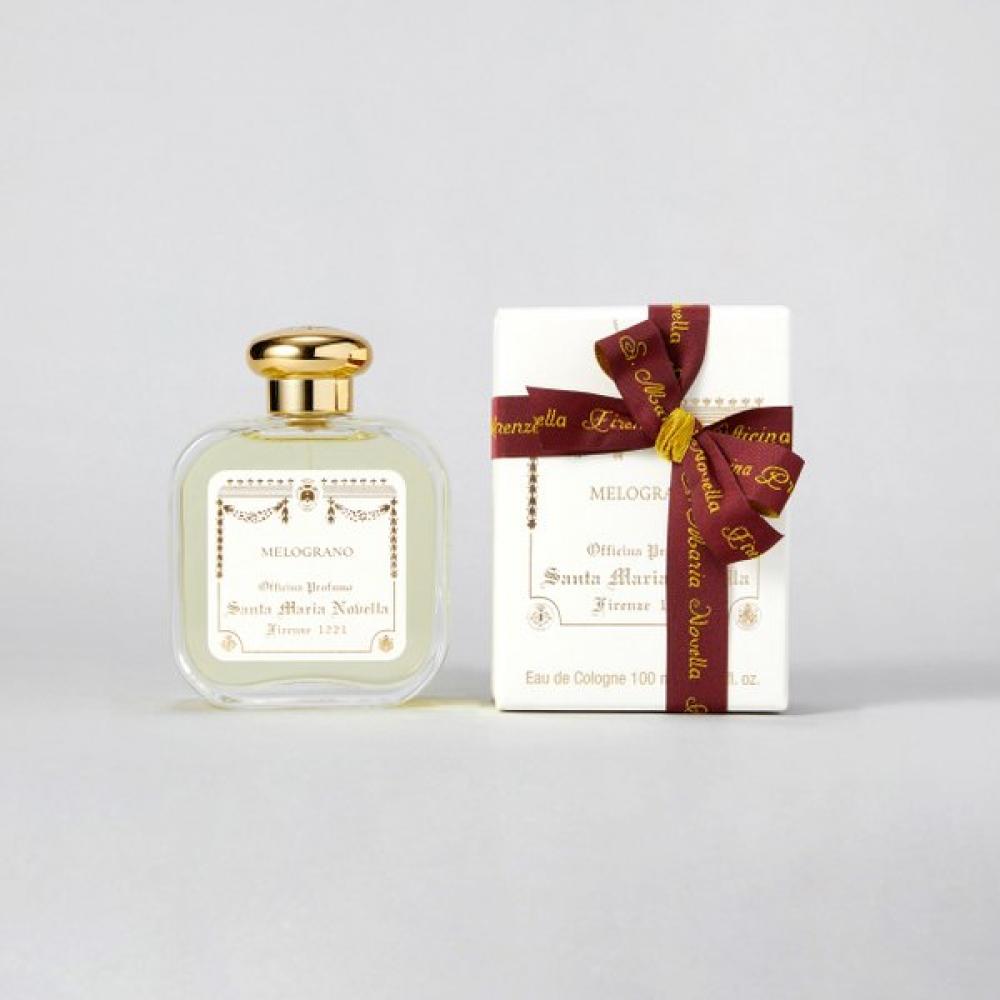 Santa Maria Novella Melograno Eau De Cologne 100ml  +Same Scent Edc 2ml + Same Scent Body Sample 8ml 3 