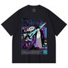 230 g/m² 100% Baumwolle Solo Leveling V1 Arise Print Unisex Schweres Baumwoll-T-Shirt
