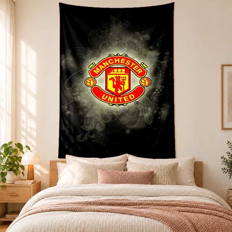 FC Manchester Tapestry highquality for decorating living room bedroom dorm walls ideal as bedroom wallart orholiday gift