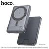 Hoco Q46 5000mAh Magnetic Wireless Power Bank with Card Holder & Stand, PD20W Fast Charging, Compatible with MagSafe