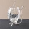 Vampire Shape Wine Glasses, Transparent Cocktail Glass with Drinking Tube, Novelty Glass Cup for Wine, Champagne, Juice, Home, Bar, Party Decor