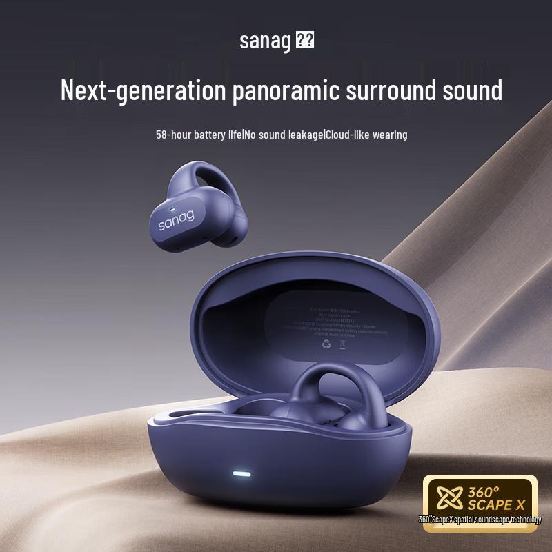 

Sai Na Z50SProMax Open-Ear Clip Bluetooth Headphones