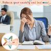8/9 Pcs Textured Calm Sticker Anxiety Calming Sticker Anxiety Sensory Sticker Stress Relief Sticker for Office