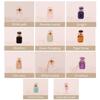 Unique Crystal Perfume Flask Necklace Pendant Adjustable Length Clavicle Chain Stainless Steel Cable Chain Women Choker