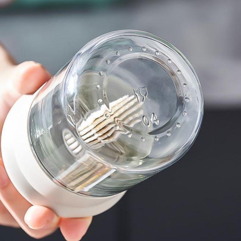 1pc Oil Dispenser Bottle BPA-Free Heat-Resistant Silicone Brush Set for Baking Cooking BBQ Kitchen Outdoor Accessory for Picnics