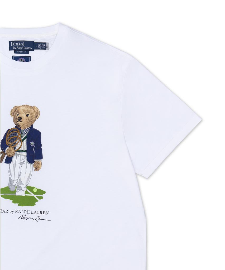 POLO RALPH LAUREN Wimbledon Classic Fit Polo Bear T-Shirt - White