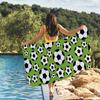 Soccer Towel Quick Drying Beach Towels Are Suitable For Swimming Pools Camping Yoga And The Gym