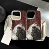 Black and White Horse Phone Case For iPhone 17 Case iPhone 16 Pro Max 11 15 14 12 Pro Max 16 7 8 Plus Air Silicone Soft Cover