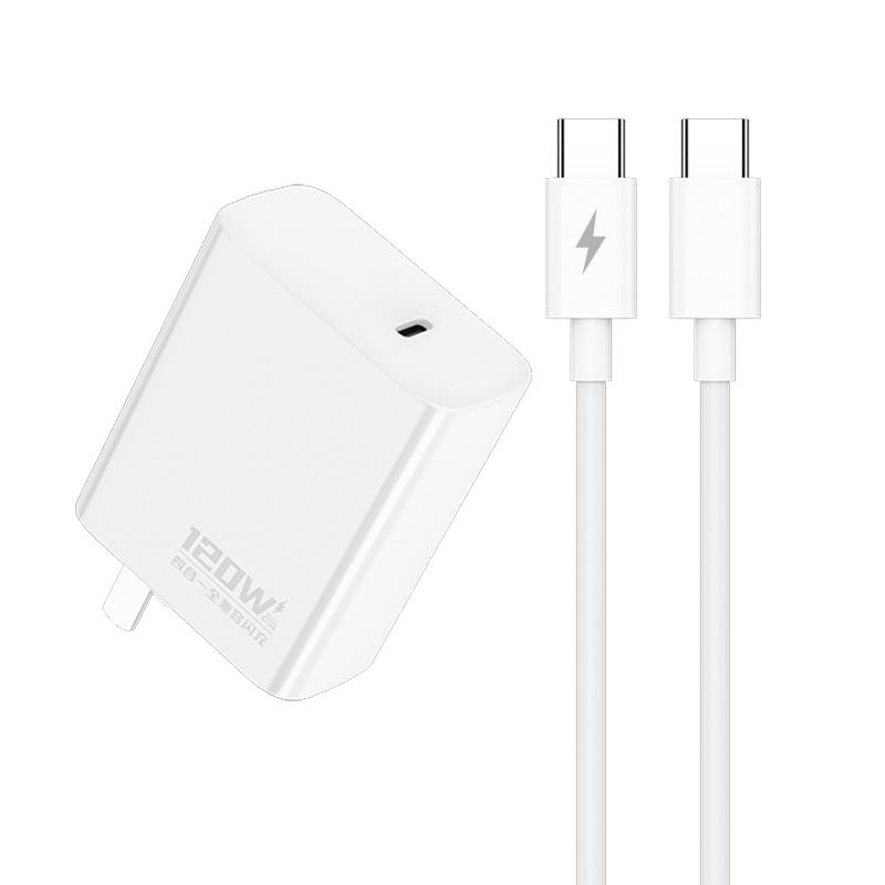 Mobile Phone Dual Typec Charger 120w Super Fast Charging