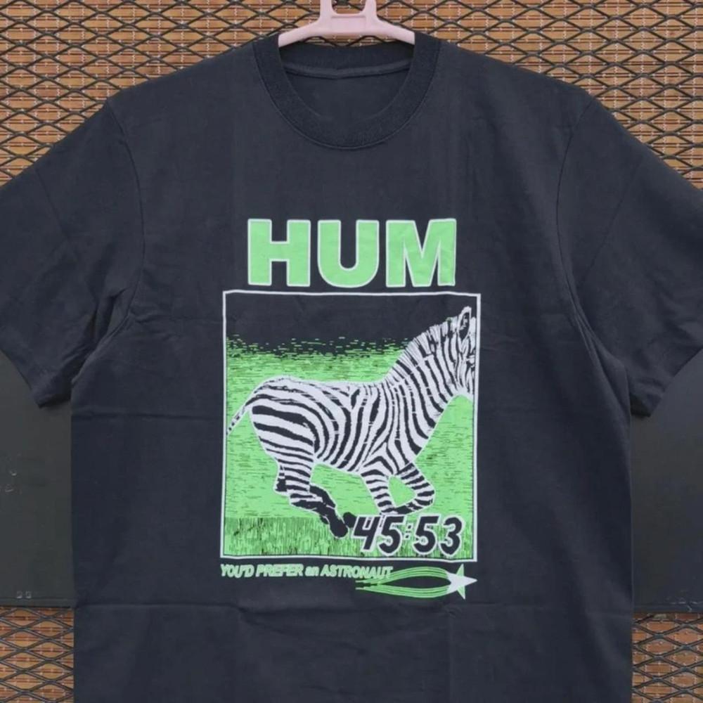 Hum band Винтажная футболка с коротким рукавом PA186 Унисекс XXL