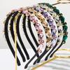 Elegante Kristall-Haarreifen Retro-Kopfschmuck für Damen Modische Strass-Kopfreifen für Damen