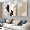 3-piece Modern Minimalist Geometric Abstract Canvas Hanging Painting Nordic Style Living Room Foyer Bedroom Wall Decoration Pain
