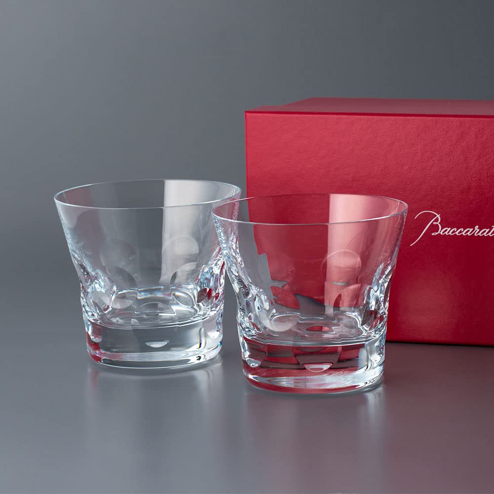 Baccarat Beluga Tumbler (Paar) 9,3cm 2104-387 [Parallelimport]