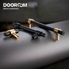 Dooroom Brass Furniture Handles Black Gold Light Luxury Modern Nordic Drawer Wardrobe Dresser Long Cabinet Knobs Pulls