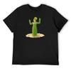 Sexy Fashion Cactus T-Shirt Anime Clothes Baggy Shirts Croswit Shirt Man T-shirt Men