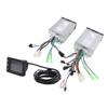 2PCS 36V 48V 60V 450W 23A Electric Bike Controllers Aluminum Alloy Dual Drive Brushless Motor Controller with V890 LCD