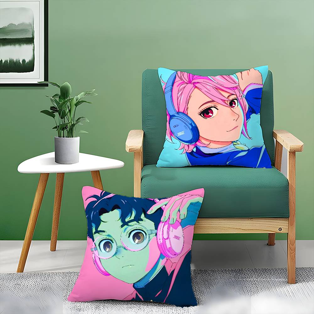 Anime D-Dandadan-MT Cartoon Pillow Case Printed Brushed Fleece Pillow Baby Skin-Touch Eco-Friendly Dye-Sublimat