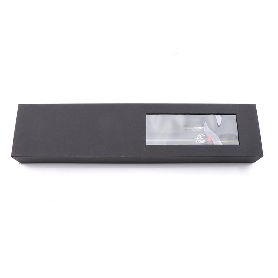 13.5'' Motorcycle Carbon Fiber Black Steering Damper Stabilizer Top Installation
