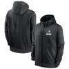 Mens Zip-Up Hooded Sweatshirt NFL Football Team Print Athletic Casual Wear