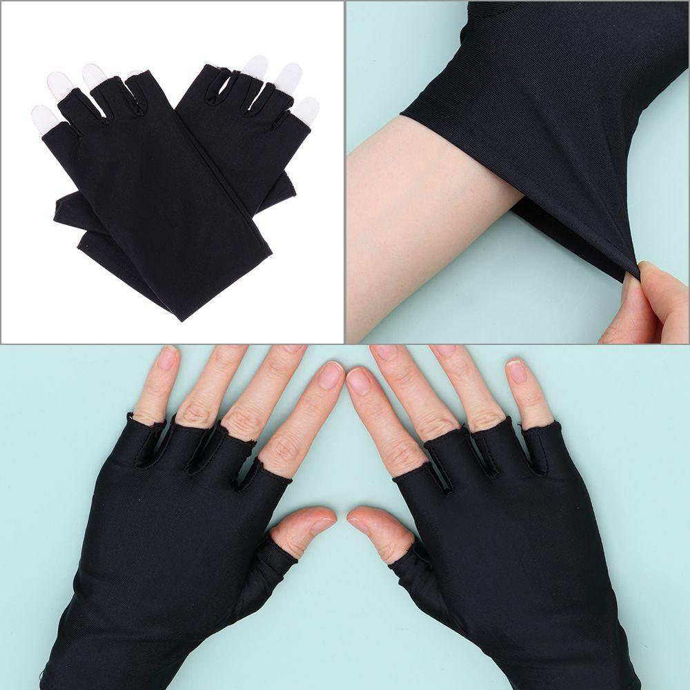 Spring Autumn Short Thin Half Finger Gloves Sports/Driving/Biking Summer Mittens Sun Protection