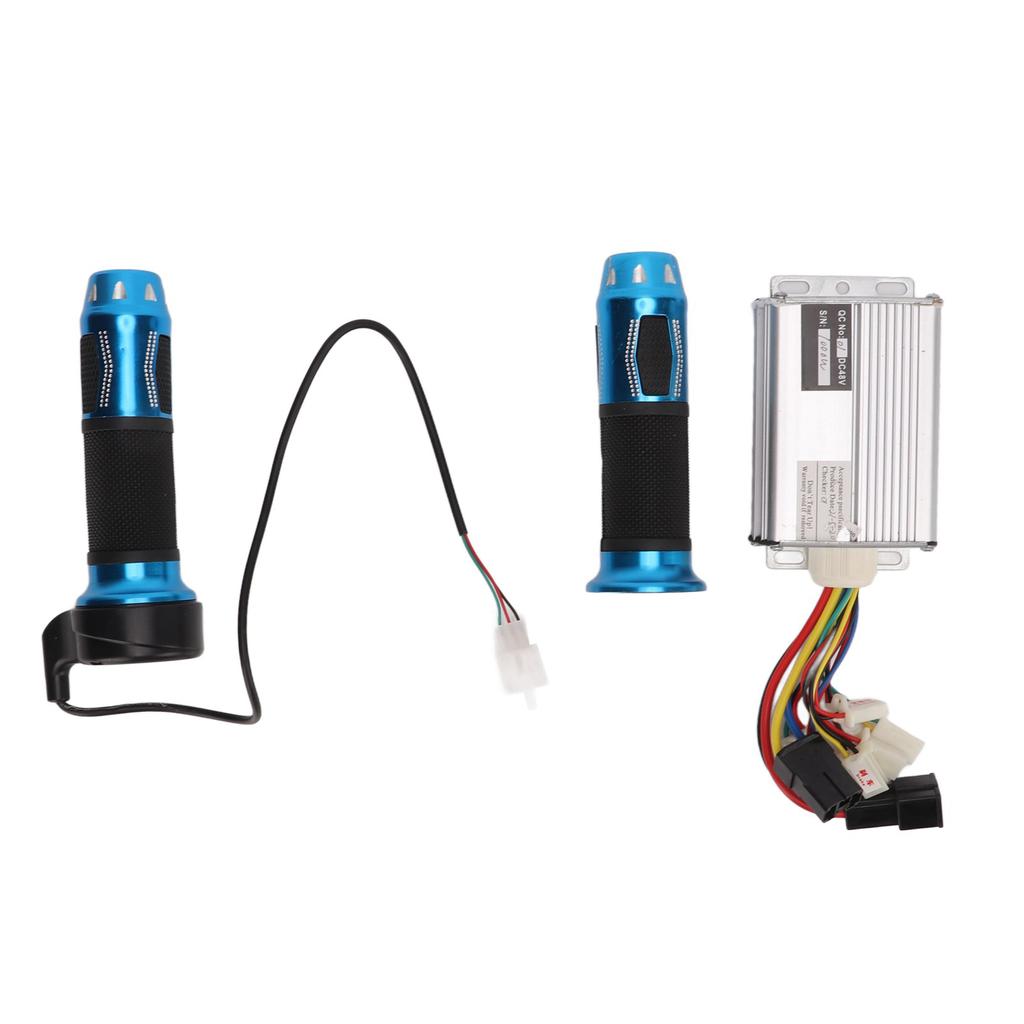 48V 1000W Motor Brushed Speed Controller with Throttle Twist Grip Waterproof for Electric Scooter Bike