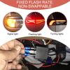 CF-13 LED Flasher Relay, Led Relay, CF13 EP34 3 P Adjustable Turn Signal Relays, Car Accessories Electronic Flashers for Fixing Car Turn Signal Hyper