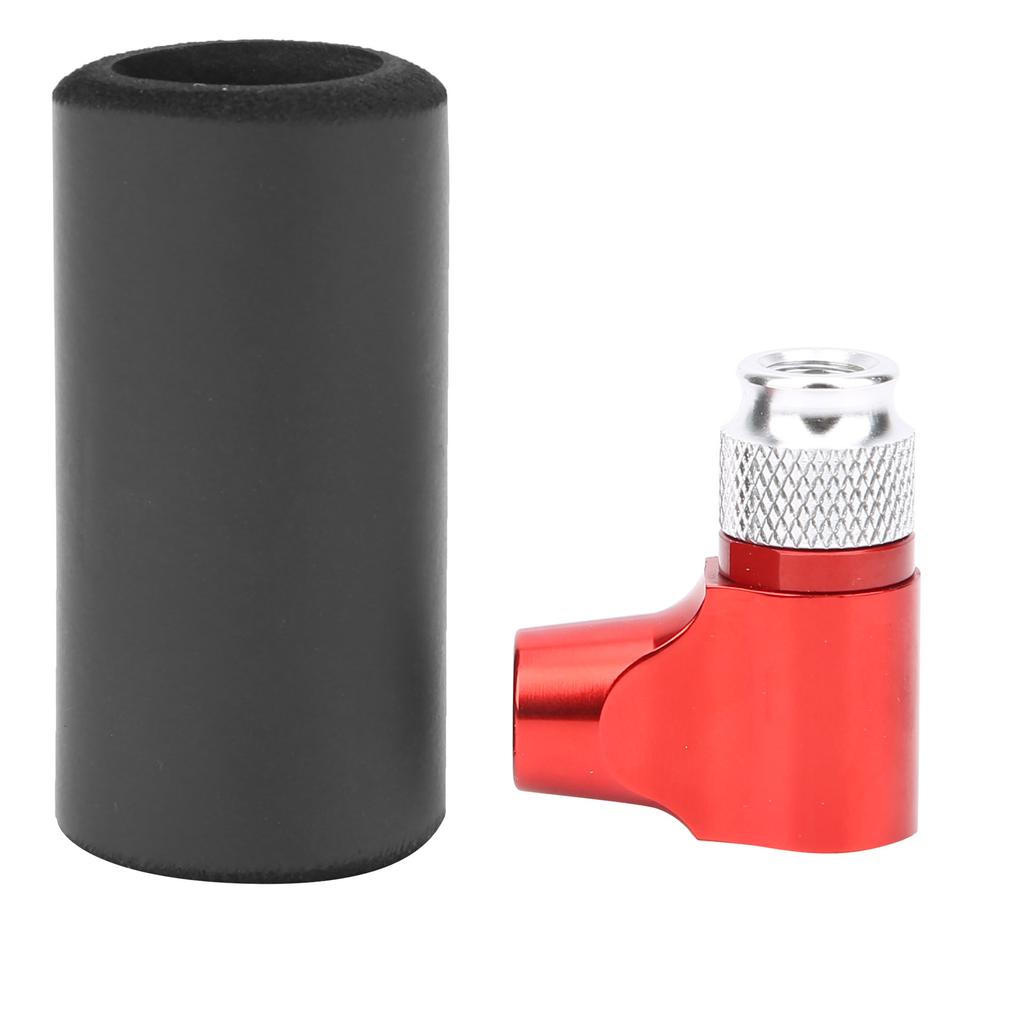 Bike Tire Portable Manual CO2 Inflator Tire Pump Mouse with Sponge Sleeve