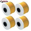 2/4/6 Stück Cyleto Motorradölfilter für Kawasaki BN125 Eliminator Ninja 125 Z125 KL250 BX250 Z250 Z250SL KSR110 KFX450R KX450F