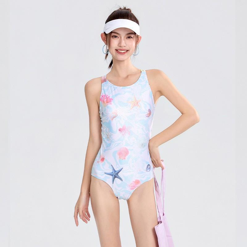 

One-piece Swimsuit Women s Racing Training Sports High-end Sexy Triangle Backless Slimming Hot Surfing Suit M белый