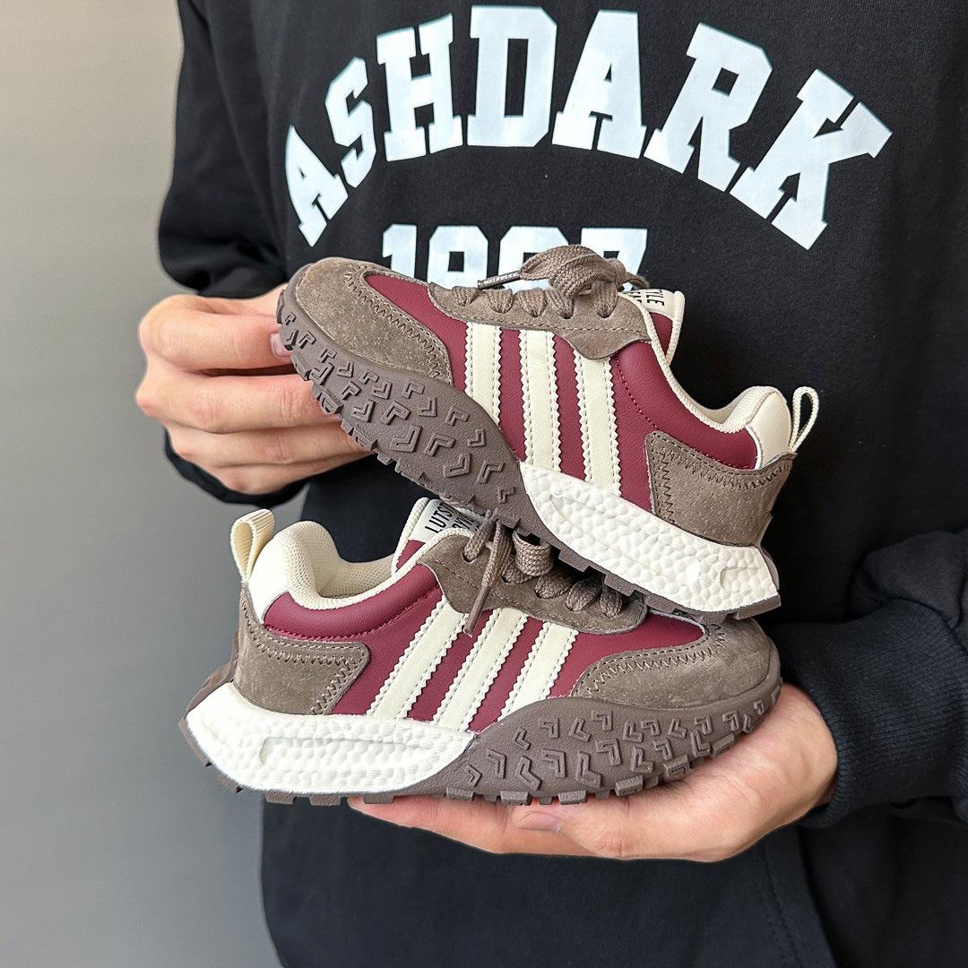 

Children s Sports Shoes Autumn Winter New Boys Running Shoes Fashion Girls Casual Shoes Big Kids Fleece-Lined Cotton Shoes 32-37One-Handed Shooting6