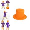 Charlie und die Schokoladenfabrik Halloween Willy Wonka Oompa Cosplay Kostüm Bühnenoutfit