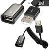 Plug and Play USB 2.0 Male to Female Extender for Cameras, Printers, and More