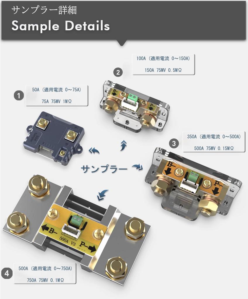 Kolemz Battery Monitor Voltmeter Ammeter Multifunctional with 500A Shunt for